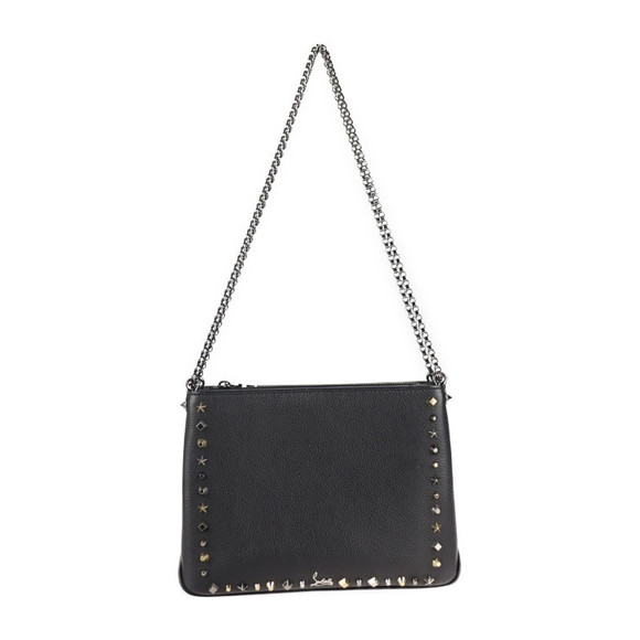 Christian Louboutin Trilby Shoulder Bag Leather Black - Picture 1 of 8